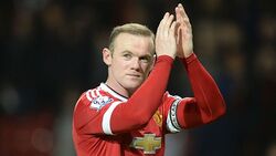 Rooney saat membela Manchester United pada tahun 2015